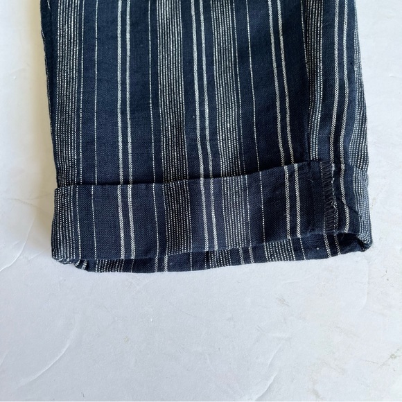 Ellen Tracy striped Linen pants M - Picture 7 of 10